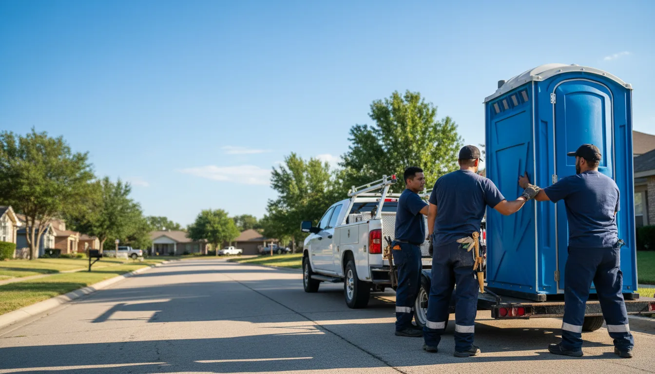 Portable Toilet Rental in Woodlawn, TX near me